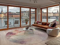 Rundt tæppe - Mogoro (multi)