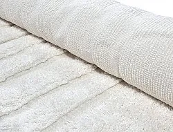 Runde tæpper - Navarra Natural Cotton Shaggy (hvid)
