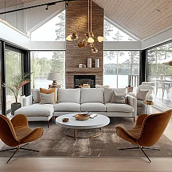 Wilton-tæppe - Olmedo (grå/beige)