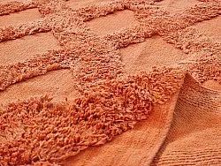 Ryatæpper - Pamplona Natural Cotton Shaggy (terracotta)