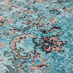 Wilton-tæppe - Rosalie (blå)