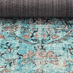 Wilton-tæppe - Rosalie (blå)