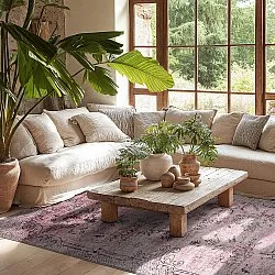 Wilton-tæppe - Rosalie (lyserød)