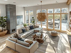 Wilton-tæppe - Rue (beige)