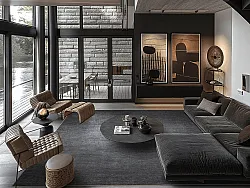 Wilton-tæppe - Serifos (mørkegrå)