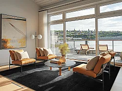 Wilton-tæppe - Serifos (mørkegrå)