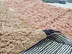 Runde tæpper - Sion Natural Cotton Shaggy (multi)