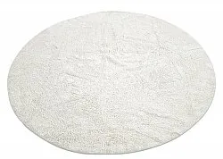 Runde tæpper - Sion Natural Cotton Shaggy (offwhite)