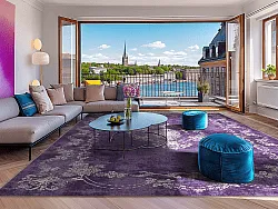 Wilton-tæppe - Taknis (lilla)