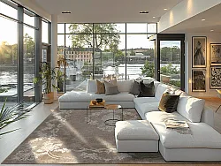 Wilton-tæppe - Taknis (taupe)