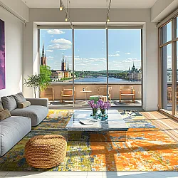 Wilton-tæppe - Tizzano (orange/multi)