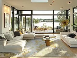 Wilton-tæppe - Travale (gul)