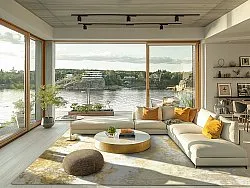 Wilton-tæppe - Travale (gul)