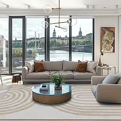 Wilton-tæppe - Vienna (beige)