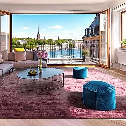 Wilton-tæppe - Violetta (lyserød)