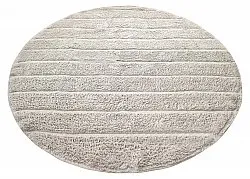 Runde tæpper - Willow Natural Cotton Shaggy (greige)