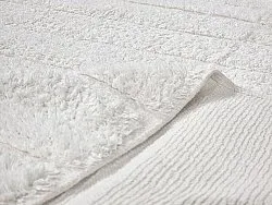 Runde tæpper - Willow Natural Cotton Shaggy (offwhite)