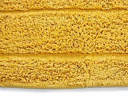 Runde tæpper - Willow Natural Cotton Shaggy (gul)