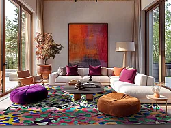 Wilton-tæppe - Zadie (multi)