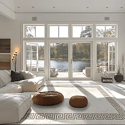 Wilton-tæppe - Zakynthos (beige)