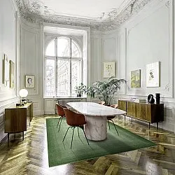 Wilton-tæppe - Zina (grøn)