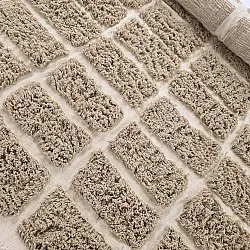 Ryatæpper - Zola Natural Cotton Shaggy (beige)