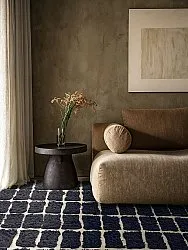 Ryatæpper - Zola Natural Cotton Shaggy (mørkegrå)