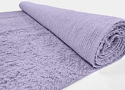 Ryatæpper - Alba Natural Cotton Shaggy (lilla)