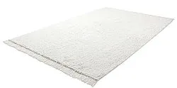 Ryatæpper - Alba Natural Cotton Shaggy (hvid)
