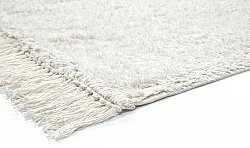 Ryatæpper - Alba Natural Cotton Shaggy (hvid)