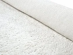 Ryatæpper - Alba Natural Cotton Shaggy (hvid)