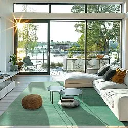 Wilton-tæppe - Artena (lysegrøn)