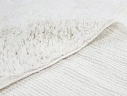 Ryatæpper - Ebba Natural Cotton Shaggy (offwhite)