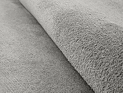 Rund tæppe - Vevila (grå)