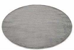 Rund tæppe - Vevila (grå)