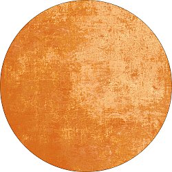 Rundt tæppe - Lynton (orange)