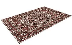 Wilton-tæppe - Odette (rød/multi)