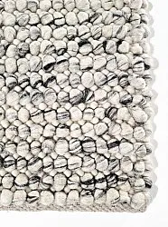 Uldtæppe - Mesra (sort/hvid)