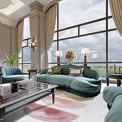 Wilton-tæppe - Brionne (multi)