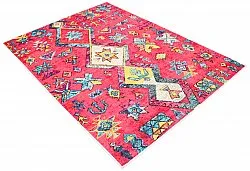 Wilton-tæppe - Misare (lyserød/multi)