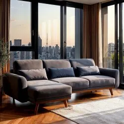 Sovesofa - Texas (mørkegrå)