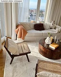 Ryatæpper - Aranga Super Soft Fur (beige)