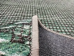 Wilton-tæppe - Favone (blå/grøn)