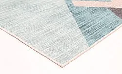 Wilton-tæppe - Temara (blå/multi)