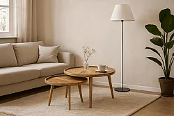 Sofabord - Manarola - 2 delar (natur)