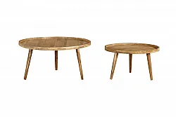 Sofabord - Manarola - 2 delar (natur)