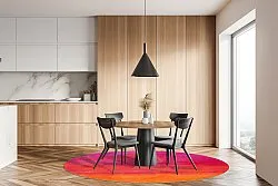 Rundt tæppe - Moura (multi)