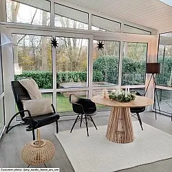 Uldtæppe - Coastal (hvid)