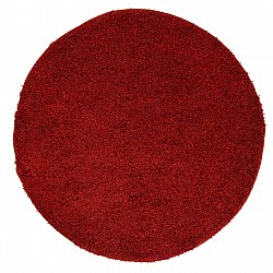 Runde tæpper - Trim (rød)