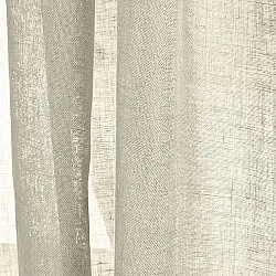 Gardiner 2-pak - Linnedgardin Noemi (beige)